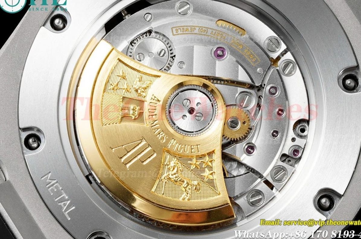SA3120 RU Dial SS Super Oak Royal Clone APSF 15400 Black 0516